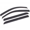 Window Visor For 2012-2014 Toyota Camry Acrylic Unpainted Black Sun Rain Shade Guard Wind Vent Air Deflector By Ikon 