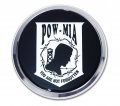 Elektroplate Pow Mia You Are Not Forgotten Chrome Auto Emblem