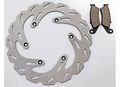 Suzuki Dr-z400 Z400 Front Brake Pads And Sport Rotor 