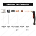 Weldingstop Electrode 9-0096 Nozzle 9-0094 Tip 40a Fit Plasma Cutting Thermal Dynamics Sl40 Torch