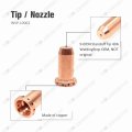 Weldingstop Electrode 9-0096 Nozzle 9-0094 Tip 40a Fit Plasma Cutting Thermal Dynamics Sl40 Torch