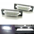 Polarlander 2pcs No Error Led Rear Tail Number Plate Light Car License Lamps Compatible For Mercedes Benz W210 W202 E300 E55 