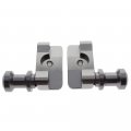 8mm Motorcycle Swingarm Spool Adapters Mounts Compatible With Cbr250r Cbr300r Cbr500r Gt250r Cnc Gray