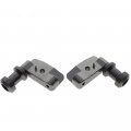 8mm Motorcycle Swingarm Spool Adapters Mounts Compatible With Cbr250r Cbr300r Cbr500r Gt250r Cnc Gray