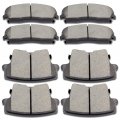 Aintier Automotive Replacement Brake Pads Front Rear Fit For Dodge Charger 2006-2013 For Magnum 2005-2008
