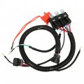 Ecu Control Dual Electric Fan Upgrade Wiring Harness Replacement For 1999-2006 7l5533a226t Black Red 