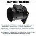 Uxcell Car Mass Airflow Sensor Ford Expedition 4 6l 1999-2002 5l For F-150 4