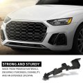 Front Left Outer Bumper Cover Support For Audi Q5 2021 2022 2023 2024 Driver Side Part Number 80a807277d Black Polypropylene Pp