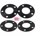 Ocpty 5x112 Wheel Spacer 6mm Spacers 66 Hub Bore Fits 2003-2020 For Audi A3 2009-2022 A4 2008-2016 2018 A5 4pcs