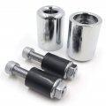 Smt-chrome Bar End Slider Kit Rubber For Kawasaki 2006-07 Ninja Zx-10r Zx10r B0788l1zy8 