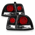 Amerilite Taillights Black For Honda Accord Passenger And Driver Side