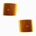 Side Marker Light Assembly Lower Pair For Chevy K1500 K2500 Suburban 1994 1999 Gm2550144 Gm2551144 Front Driver And Passenger 
