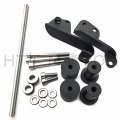 Httmt Mt219-051-bk No Cut Frame Slider Compatible With 2003 2004 2005 2006 Cbr 600rr Cbr600rr Rr Black