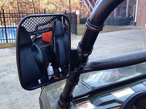 Side View Mirror Set Fits Arctic Cat Wildcat Or Prowler Utvs W Round Roll Bars