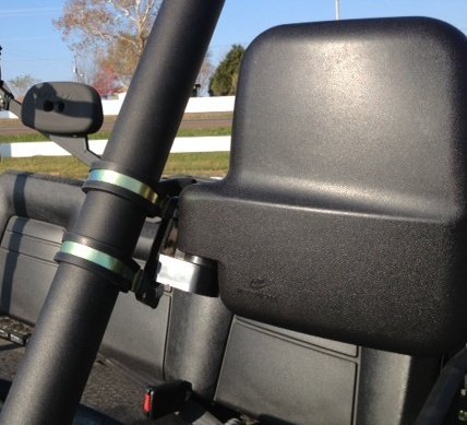 Side View Mirror Set Fits Arctic Cat Wildcat Or Prowler Utvs W Round Roll Bars