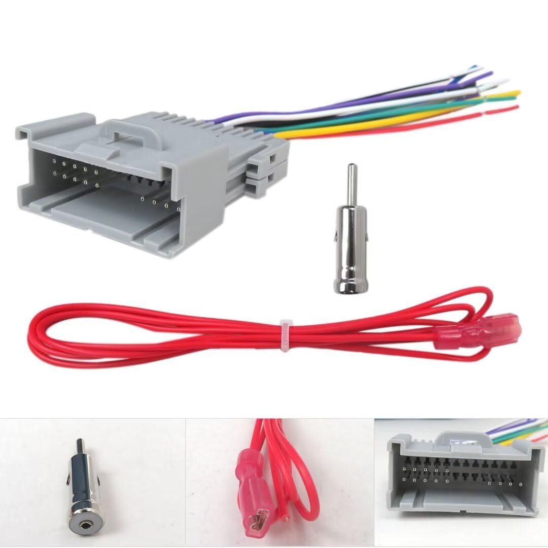 Car Radio Wiring Harness Kit Compatible For Buick Lacrosse Cx Sedan 4-door 3 8l 3800cc 231cu In V6 Gas Ohv Naturally Aspirated
