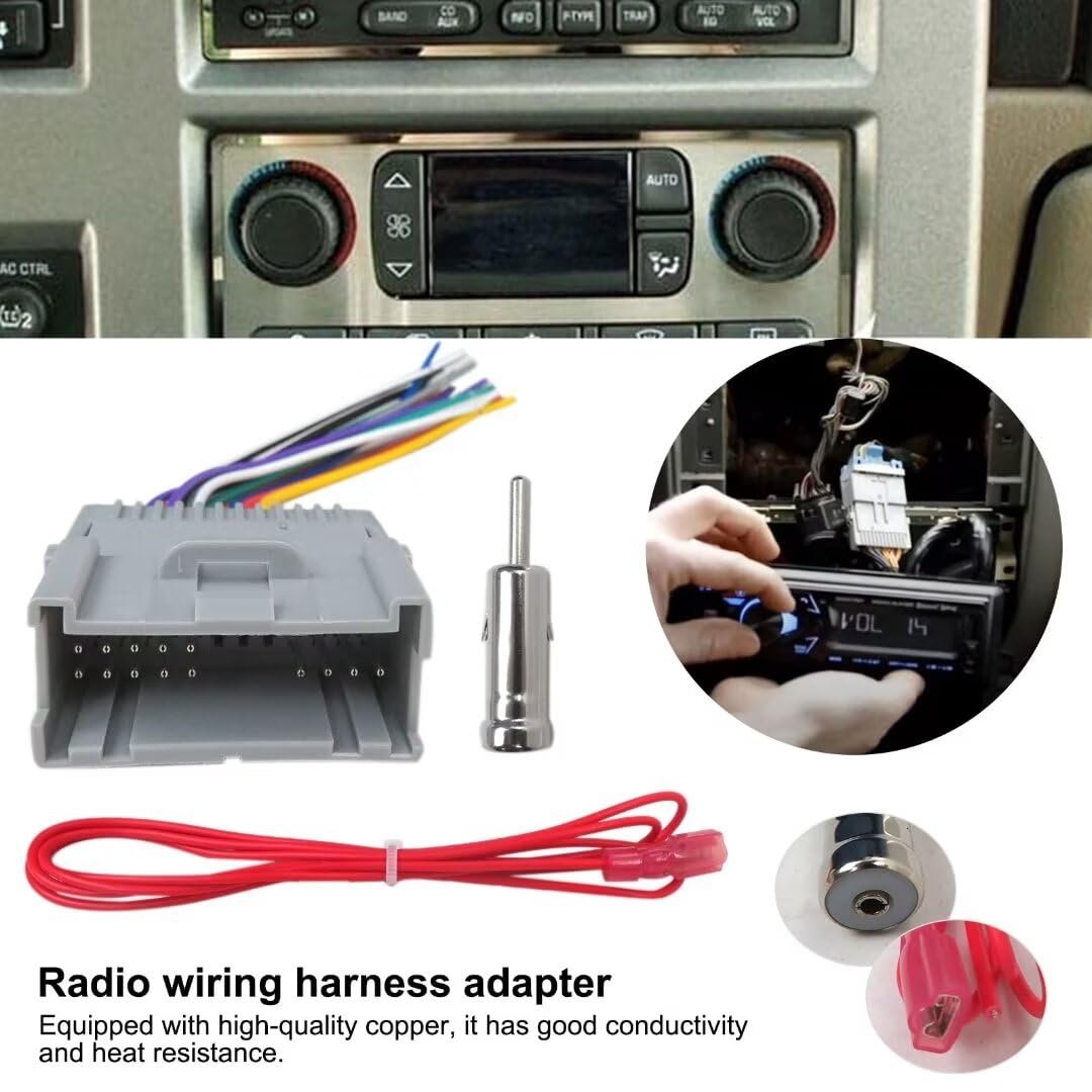 Car Radio Wiring Harness Kit Compatible For Buick Lacrosse Cx Sedan 4-door 3 8l 3800cc 231cu In V6 Gas Ohv Naturally Aspirated