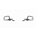 Door Mirror Pair For Ford F-150 1992-1997 Manual Non Heated Driver And Passenger Side Textured Black Replaces F7tz 17683 Aab 