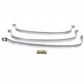 A-premium Fuel Tank Straps Compatible With Volkswagen Jetta Golf 1985-1999 Corrado 1990-1991 Cabriolet 1993 Cabrio 1995-1999