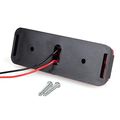Partsam 2pcs 3 Leds Truck Trailer Front Rear Led Side Marker Lights Indicator Lamp Sealed Waterproof Surface Mounted