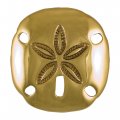 Sand Dollar Doorbell Ringer Brass 