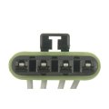 Electrical Connector For Chevy Celebrity Corsica 1990 Plastic Blade Terminal Push On Rectangle Part 12102762 