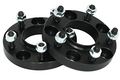 2 Pc 07-16 Jeep Black Hub Centric 5x5 Accessories Plus Wheel Spacer Adapters 1 25 Inch 