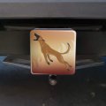 Belgian Malinois Dog Bite Training Tow Trailer Hitch Cover Plug Insert