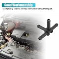 X Autohaux Engine Coolant Hose Connector For Audi A6 2021-2022 Volkswagen Beetle Jetta 2001-2021 No 1k0122157b 1k0122291c