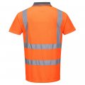 Portwest Rt22 High Visibility Reflective Hi Vis Safety Short Sleeve Polo Shirt Orange X-large 