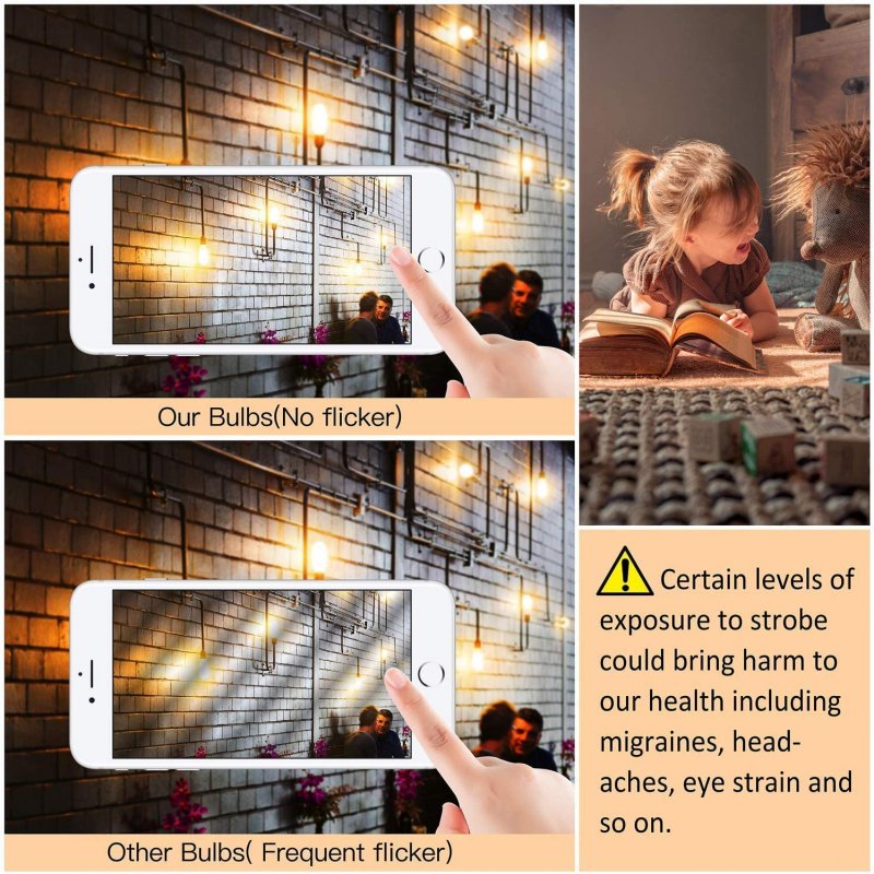 T10 Led Bulb Dimmable Frosted Tube Light Bulbs 8w 60 To 75 Watt Equivalent 2700k Warm White E26 Base For Desk Lamp And Bathroom