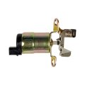 Carlights360 For Mercury Villager 1995 1996 Transmission Shift Interlock Solenoid Natural Square Connector Metal Housing Screws 