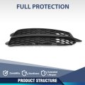 Front Right Fog Light Grille 1 Pc For Audi A6 C7 2011 2012 2013 2014 4g0807682d Black