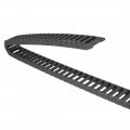 Uxcell Drag Chain Cable Carrier Open Type With End Connectors 10x30mm 1 Meter Plastic For Electrical Cnc Router Machines 