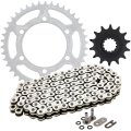 Niche Drive Sprocket Chain Combo For Kawasaki Ninja 300 Ex300 Z300 Front 14 Rear 42 Tooth 520v O-ring 106 Links 