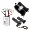 Tdpro 48v 1000w Brushed Speed Motor Controller Throttle Grip Kit For Electric Scooter Go Kart Bicycle E Bike Tricycle Moped