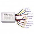 Tdpro 48v 1000w Brushed Speed Motor Controller Throttle Grip Kit For Electric Scooter Go Kart Bicycle E Bike Tricycle Moped