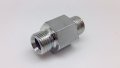 Autobahn88 Anti-rusted Steel Hose End Fitting Npt 3 8 Male To M16x1 5 Hex 22 L 43mm 1 7
