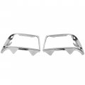 Kuafu Headlight Trim Bezel Compatible With 1992-1996 Ford Bronco F150 Truck 1992-1997 F250 F350 F450 Replacement For Fo2512130