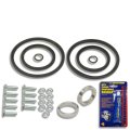 X8r Repair Kit For Double Twin Dual Vanos Unit Viton Ptfe Seals Upgrade Rebuild Set Applicable To Bmw 6 Cylinder M52tu M54 M56