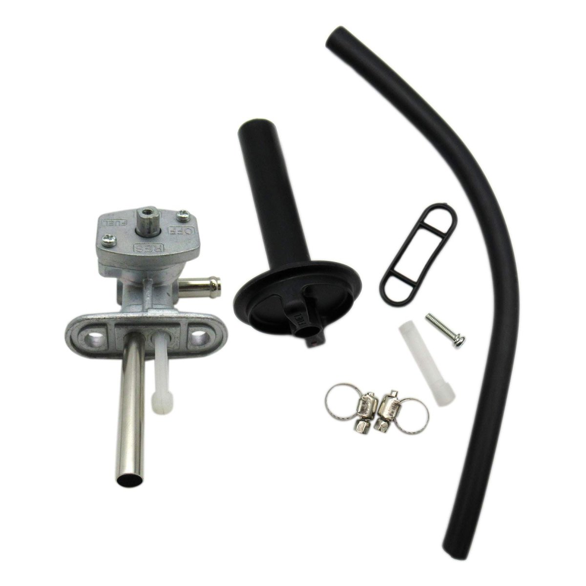 Premium Upgrade 5gh-24500-10-00 Fuel Valve Petcock Lever Screw For 2003 Kodiak 400 2wd Yfm400ar