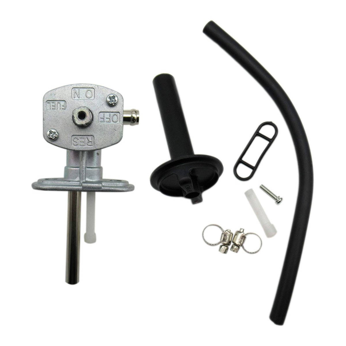 Premium Upgrade 5gh-24500-10-00 Fuel Valve Petcock Lever Screw For 2003 Kodiak 400 2wd Yfm400ar