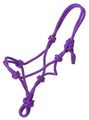 Tough 1 Tough-1 Miniature Poly Rope Tied Halter Purple Large 