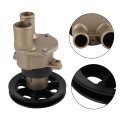 Sea Water Pump With 4 5in Pulley 857794 Replacement For Volvo Penta