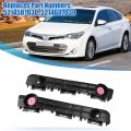X Autohaux 1 Pair Front Bumper Mounting Support Bracket For Toyota Avalon 2013-2018 5214507030 5214607030 Left And Right Side