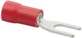 Vinyl Insulated Spade Terminal 22-18 Wire Size 6 Stud 0 224 Width 896 Length 