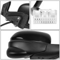Auto Dynasty Ho1321314 Side Door Power Mirror With Camera For Honda Ridgeline 2017-2023 Passenger Right Paint To Match Black