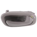 Interior Door Handle For Chevy Prizm 1999 2002 Passenger Side Front Rear Gray Fits Manual Lock Replacement Gm1353138 94859665