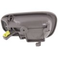 Interior Door Handle For Chevy Prizm 1999 2002 Passenger Side Front Rear Gray Fits Manual Lock Replacement Gm1353138 94859665