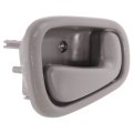 Interior Door Handle For Chevy Prizm 1999 2002 Passenger Side Front Rear Gray Fits Manual Lock Replacement Gm1353138 94859665